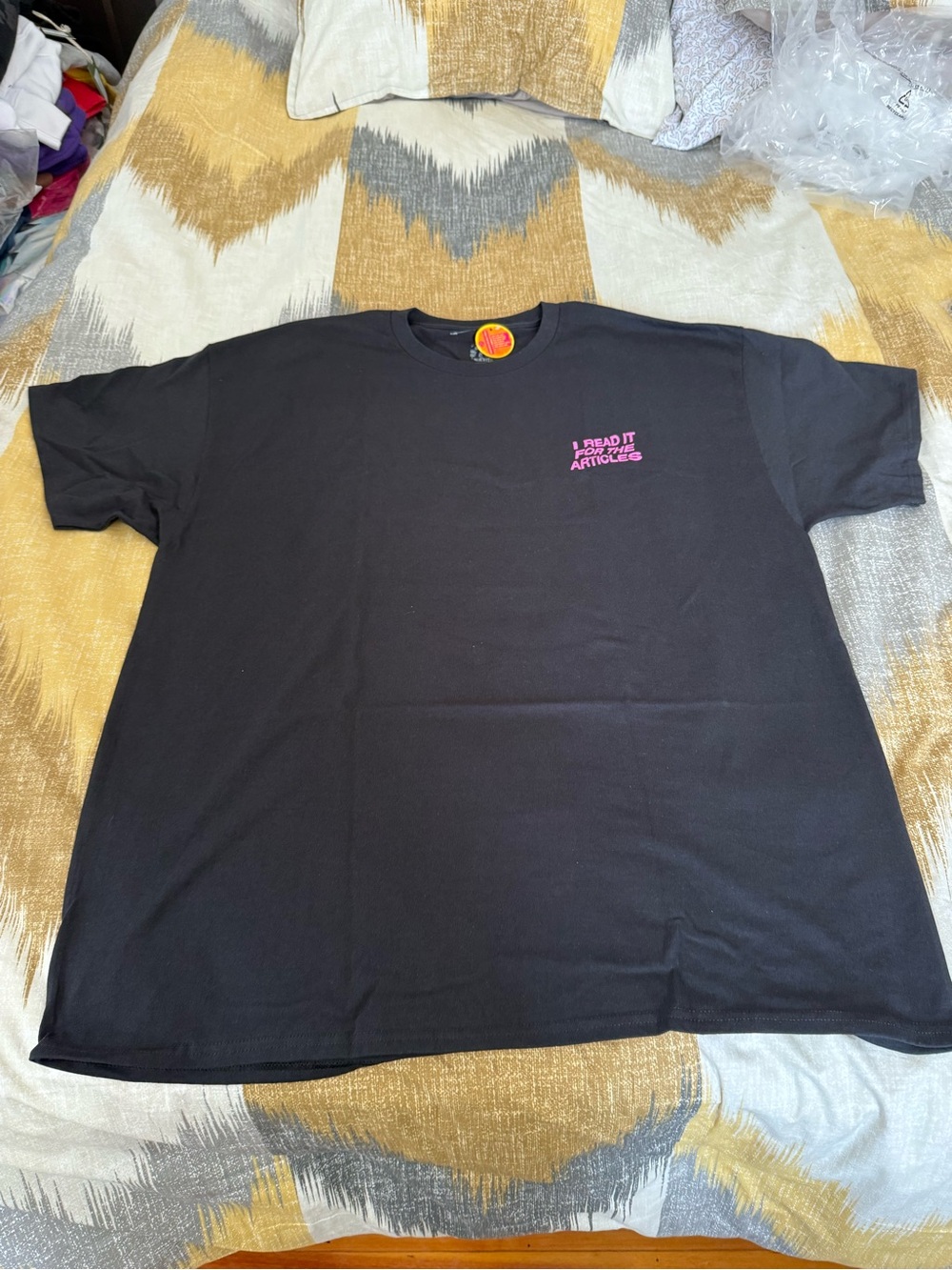 Anti Social Social Club I Read It For The Articles Playboy Men’s Black Size 2X